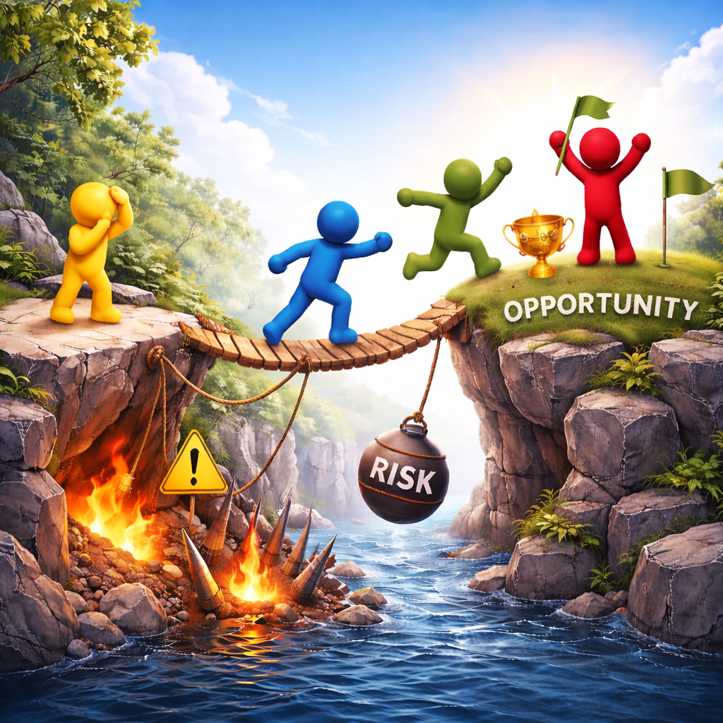 Risiko ist der Preis für Chancen