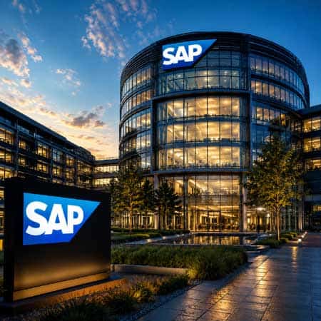 SAP Hauptsitz bei Abenddämmerung im Zusammenhang mit der Übernahme von Dremio und Prior Labs